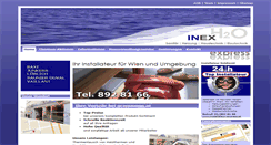 Desktop Screenshot of inex-h2o.at