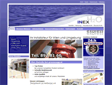 Tablet Screenshot of inex-h2o.at